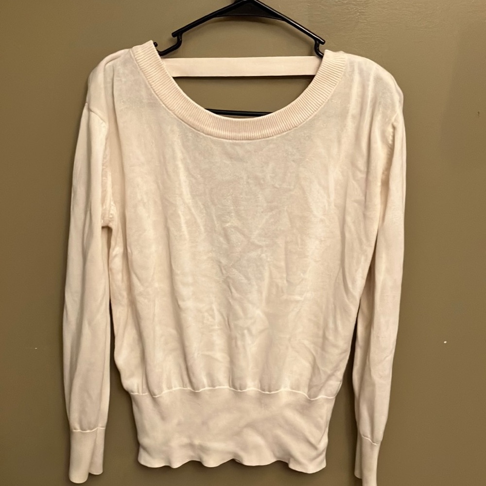 Pact Organic open back sweater, medium